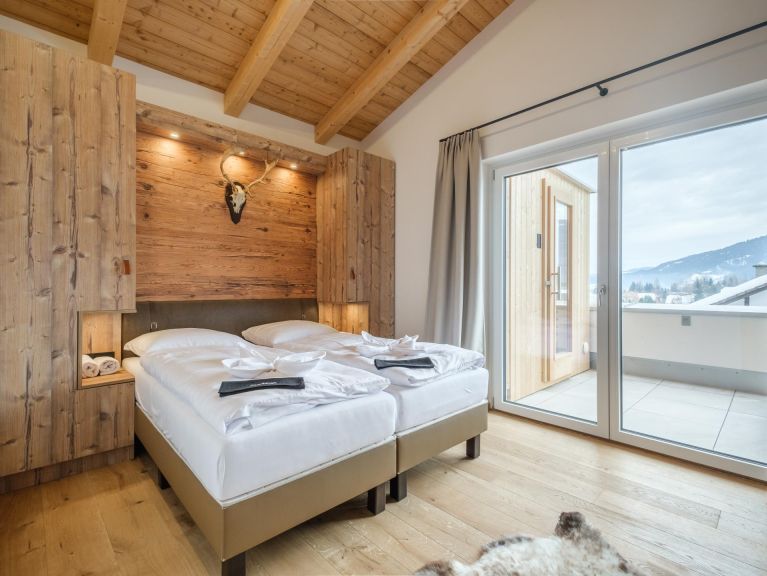 Ferienwohnung Am Kreischberg Penthouse mit Kamin und eigener Sauna