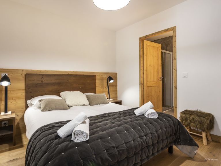 Ferienwohnung Le Diamant des neiges Bergblick