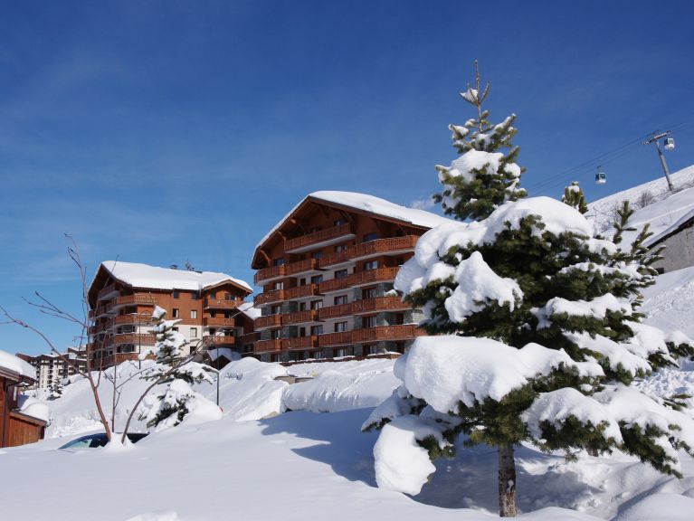 Ferienwohnung Les Chalets de L'Adonis mit Kabine