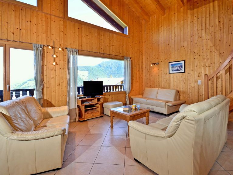 Ferienhaus Les Etoiles mit Sauna und Außenwhirlpool