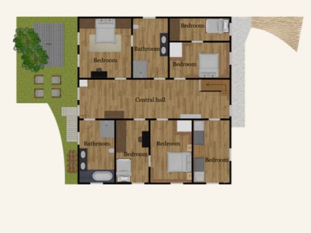 Ferienhaus Casa Tra Cime max 8 Erwachsene und 2 Kinder