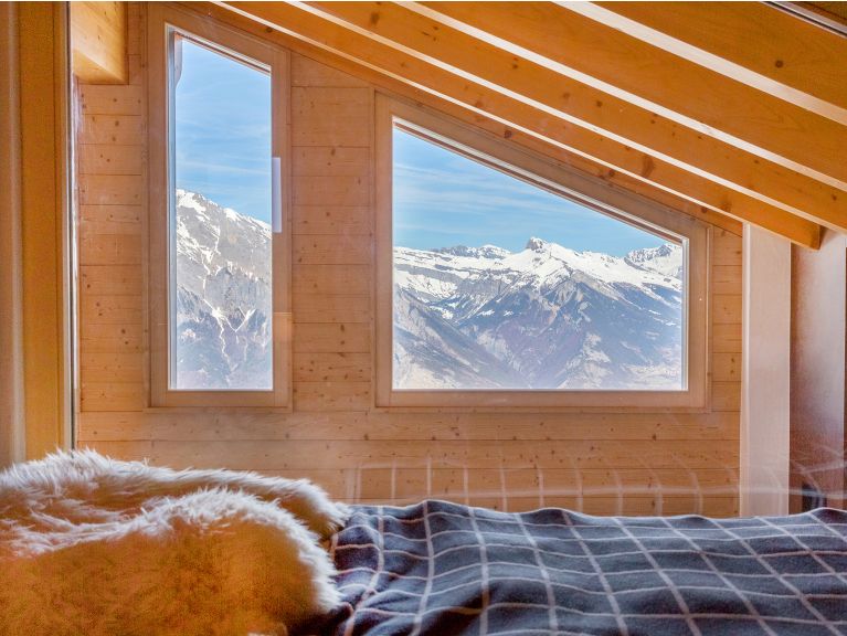 Ferienhaus Quatre Vallées mit eigener Sauna