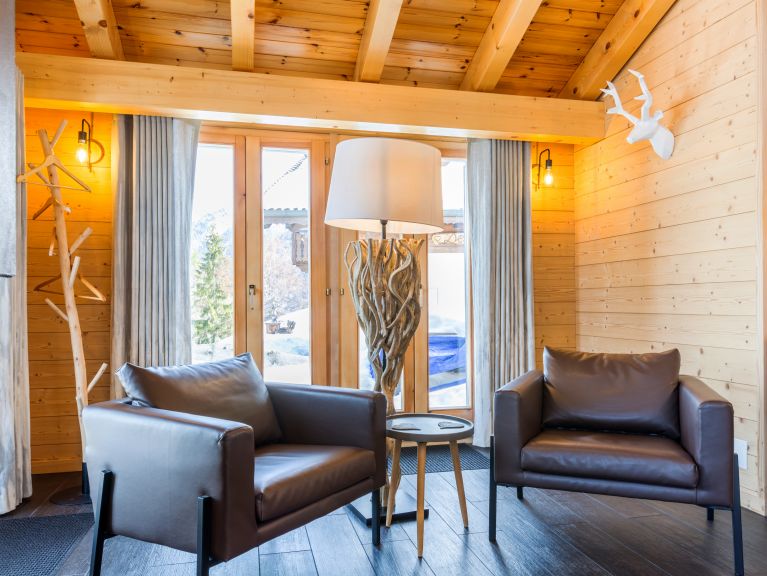 Ferienhaus Quatre Vallées mit eigener Sauna