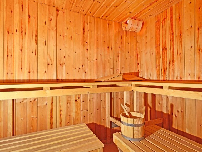 Ferienhaus Les Etoiles mit Sauna und Außenwhirlpool