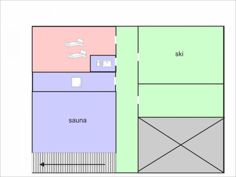 Ferienhaus Carella mit Sauna