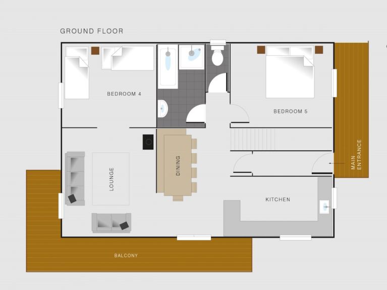 Ferienhaus Chardon Bleu