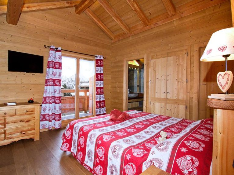 Ferienhaus Le Prestige Lodge mit privatem Schwimmbad