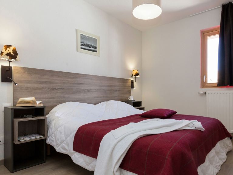 Ferienwohnung Front de Neige Kombination