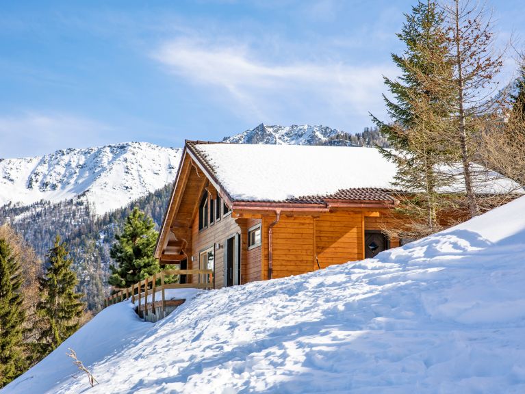 Quatre Vallées mit eigener Sauna