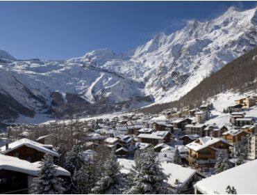 Skidorf: Saas-Fee-1