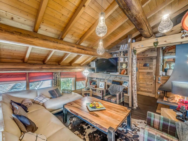Ferienhaus Iseran mit Außenwhirlpool, Sauna und Hammam