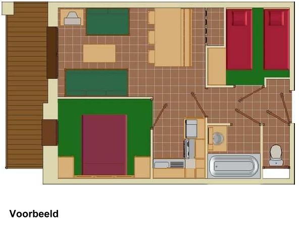 Ferienwohnung Les Balcons de Val Cenis Le Haut Typ 1 mit Kabine