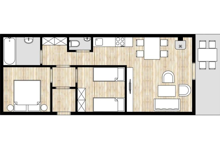 Ferienwohnung AlpenParks Rehrenberg Classic