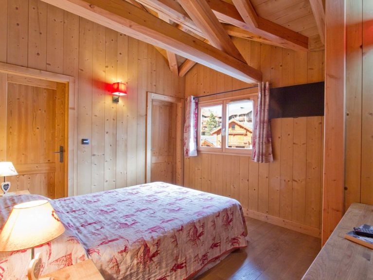 Ferienhaus Le Renard Lodge mit privatem Pool und Sauna