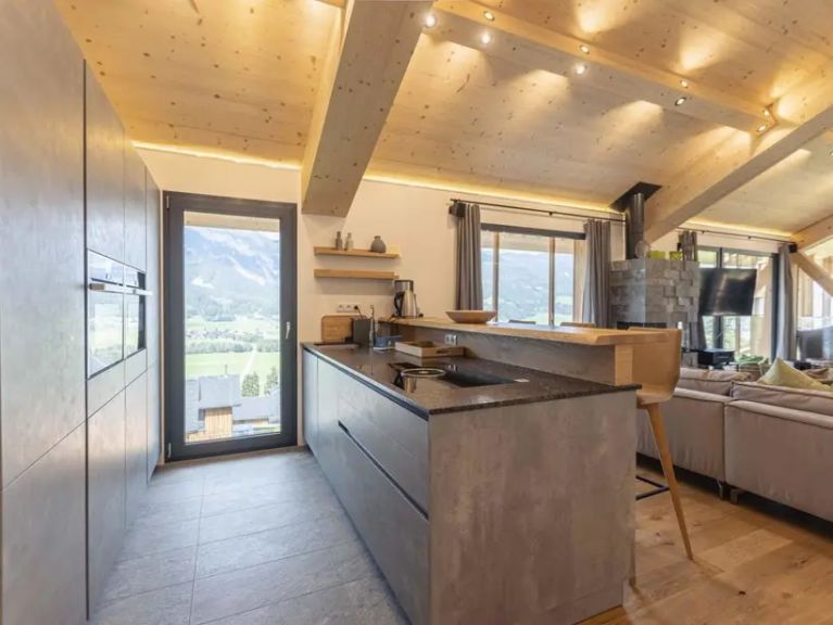Ferienwohnung Bergresort Hauser Kaibling Chalet mit privatem Außenpool