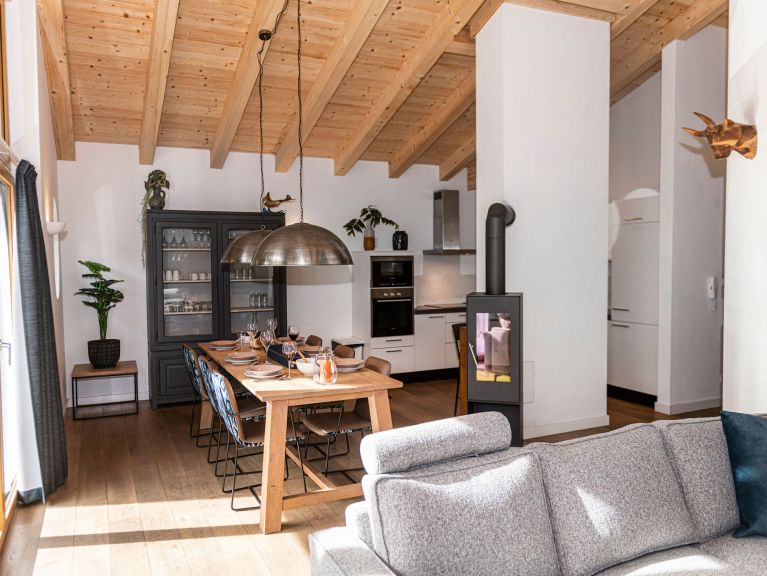 Ferienwohnung Kaprun Glacier Estate Penthouse mit Sauna