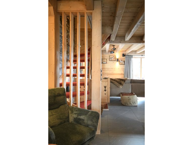 Ferienhaus Le Hameau des Marmottes mit Familienzimmer und Sauna