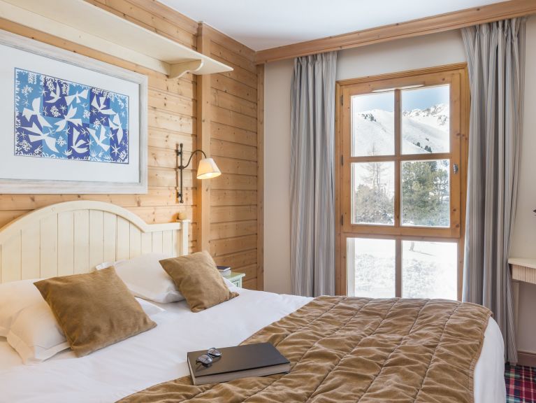 Ferienwohnung Arc 1950 Le Village Zugang zum Innenpool
