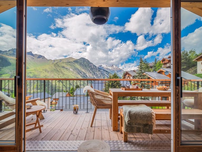 Ferienhaus Le Duc Blanc mit Außenwhirlpool