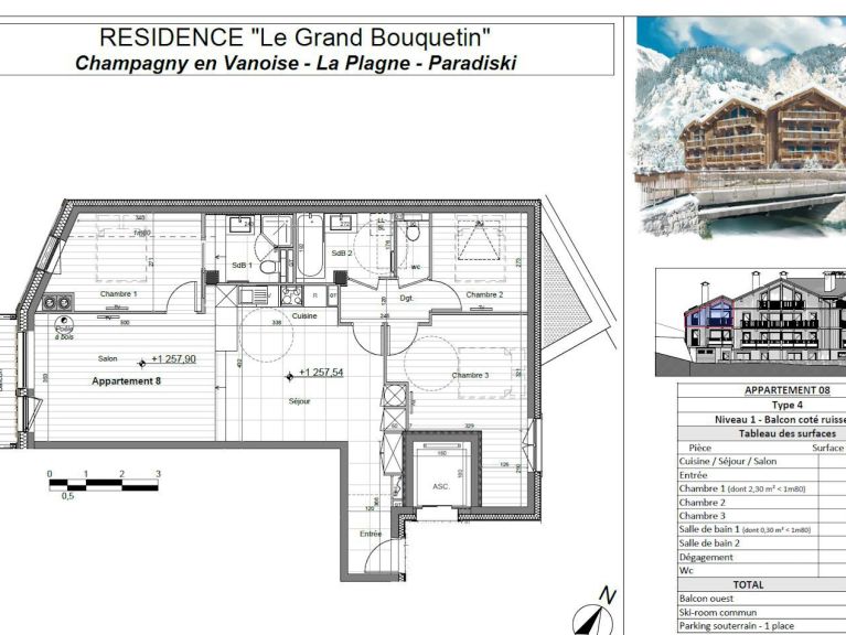 Ferienwohnung Residence Le Grand Bouquetin