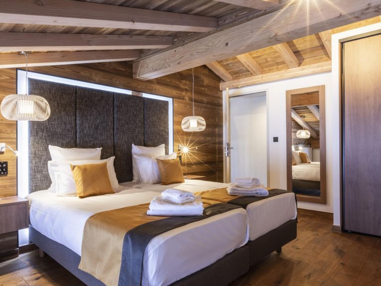 Ferienwohnung Les Balcons Platinium Val Cenis mit privater Sauna