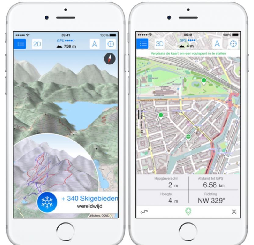 App für Schneeverhältnisse pro Skigebiet
