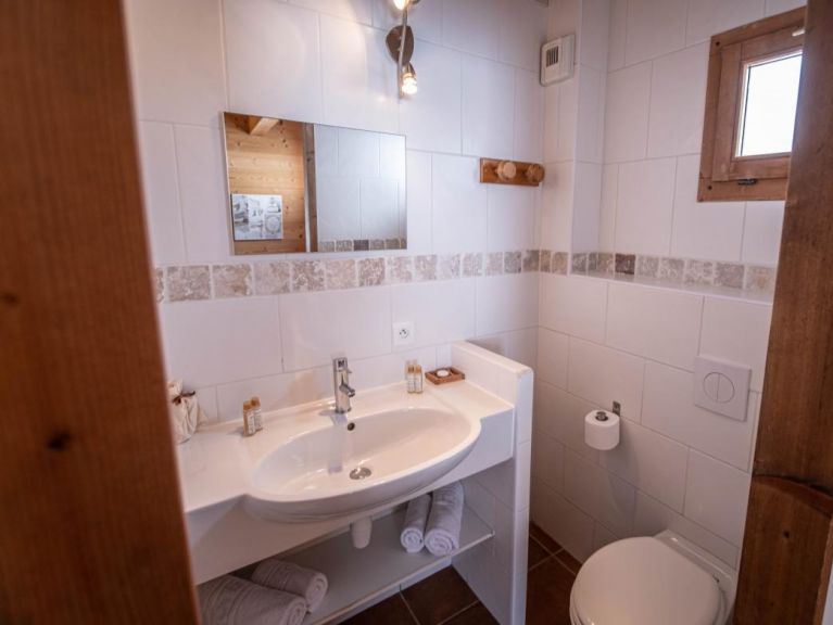 Ferienhaus du Cocoon Pierra Menta 2 mit Sauna und gemeinsamem Außenwhirlpool