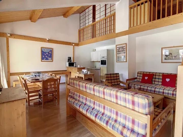 Ferienwohnung Résidence Le Hors Piste mit Mezzanin