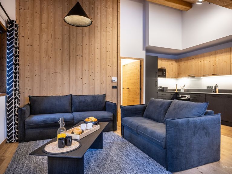 Ferienwohnung Le Flocon Blanc Bergblick