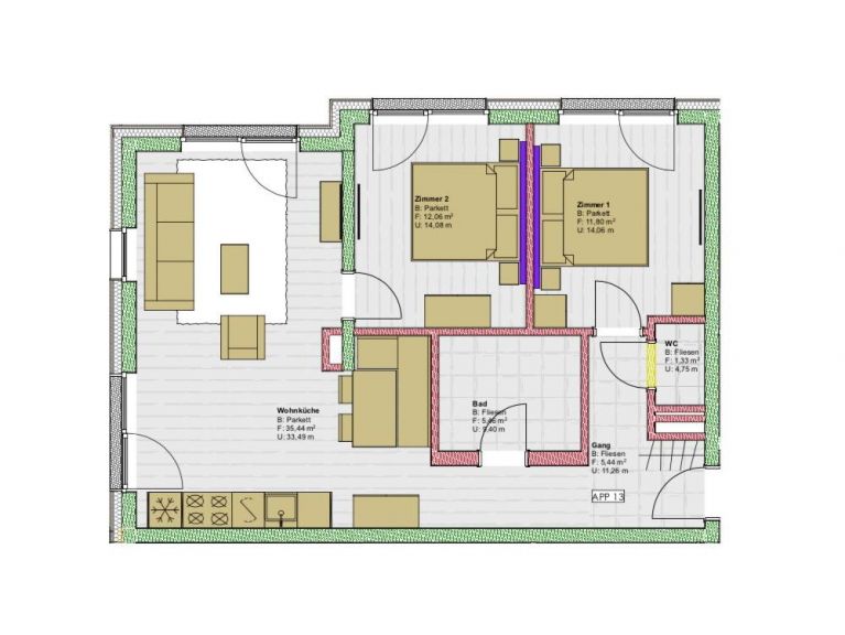 Ferienwohnung Residenz Illyrica Tirol