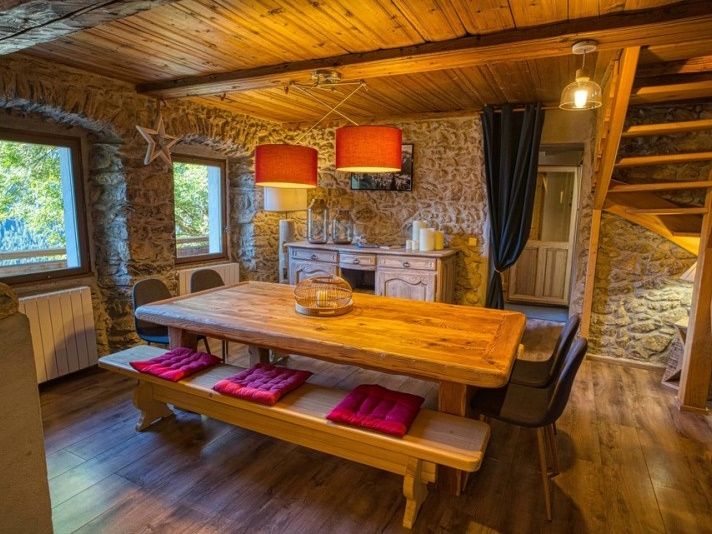 Ferienhaus Les Oisillons mit Außensauna