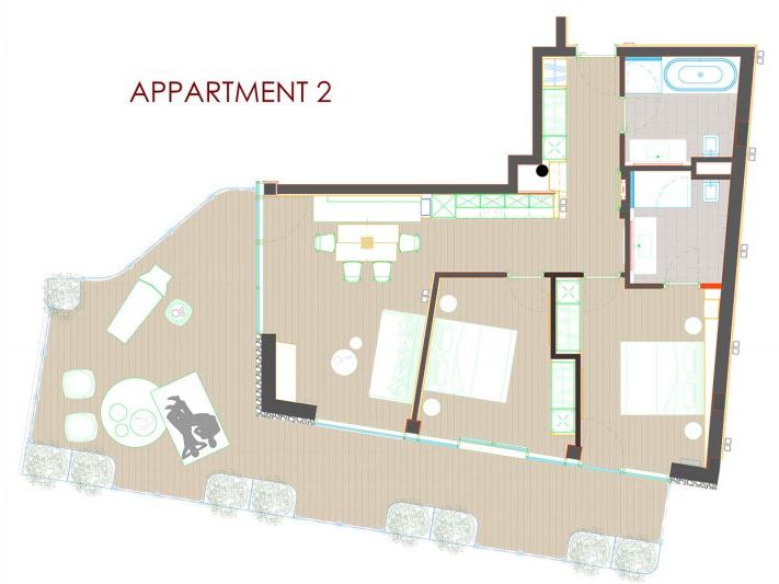 Ferienwohnung Postresidenz Chalet