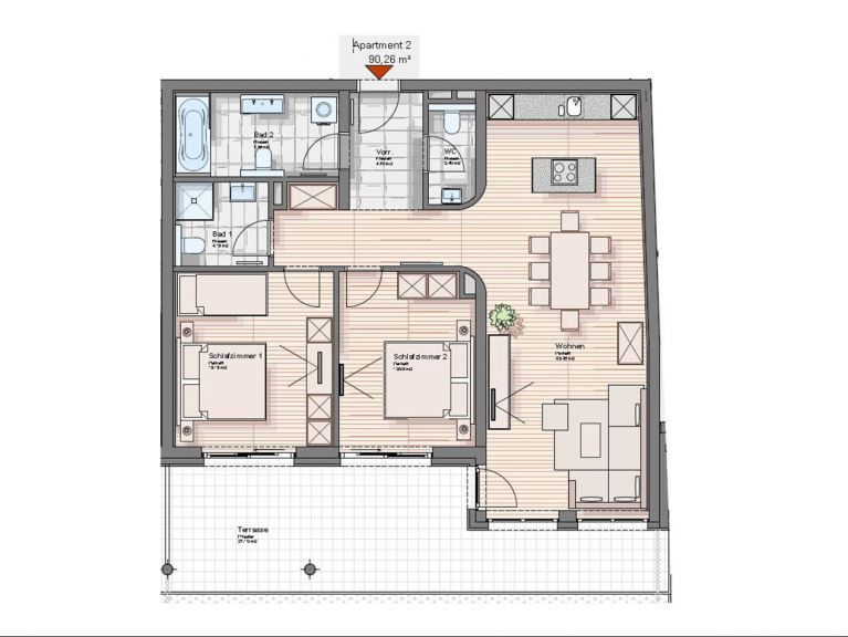 Ferienwohnung Wildkogelresorts Typ IIb