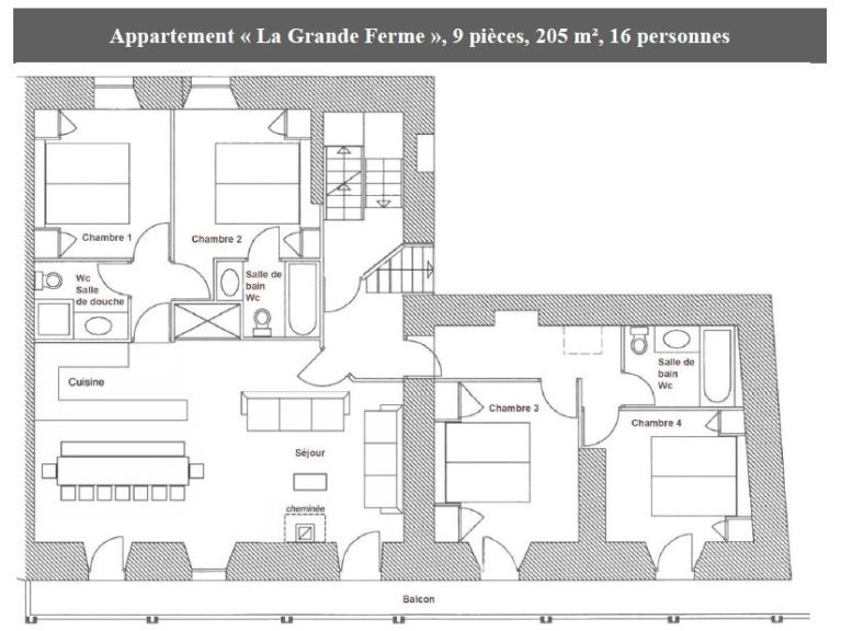 Ferienwohnung Les Champs du Pont La Grande Ferme
