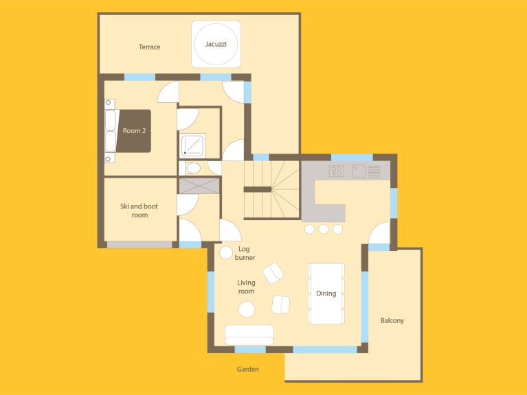 Ferienhaus Les Trois Pointes