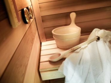 Sauna im Chalet