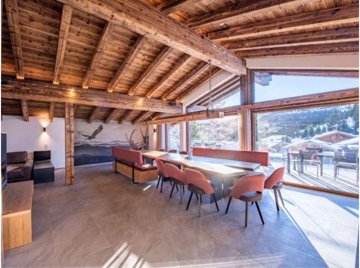 Chalets und Wohnungen für 14 Personen