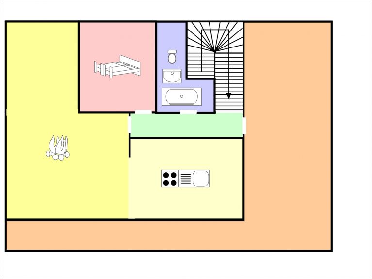 Ferienhaus Maria mit eigener Sauna