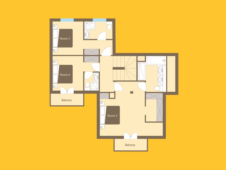 Ferienhaus Les Trois Pointes