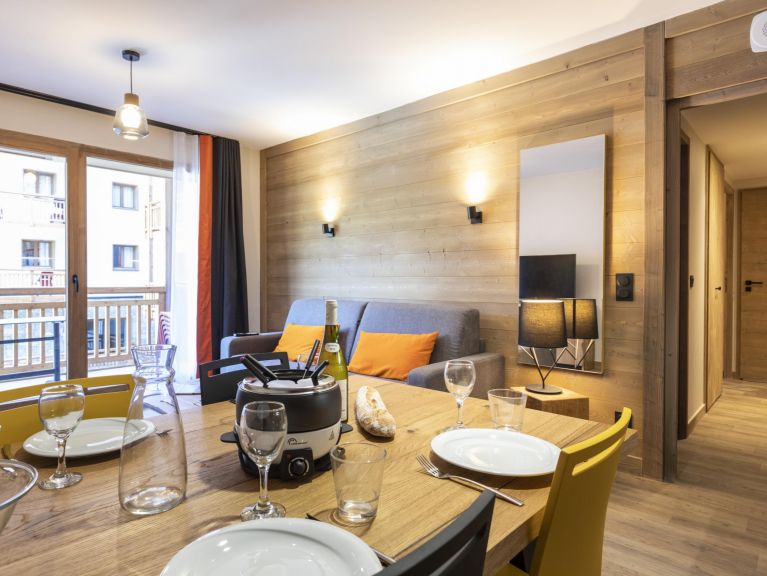 Ferienwohnung Club MMV Samoëns Village Bergblick
