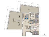 Ferienwohnung Postresidenz Penthouse mit Privat Sauna-10