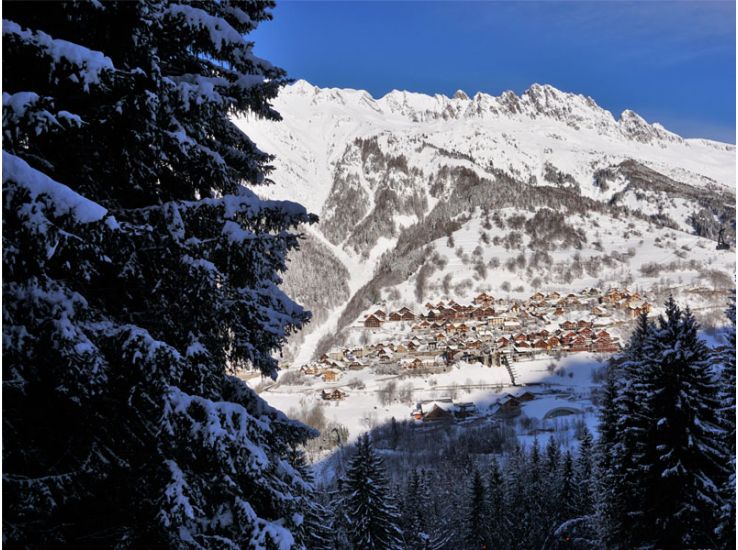 Aussichtspunkt Bergdorf