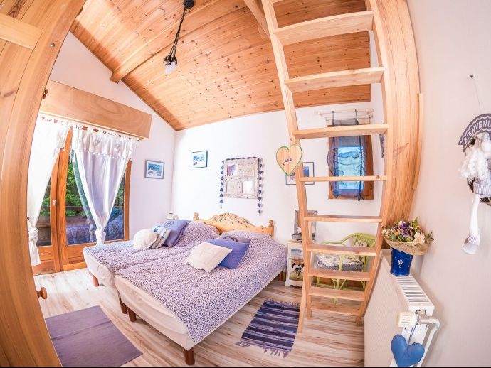 Ferienhaus La Couqueille mit Außenwhirlpool