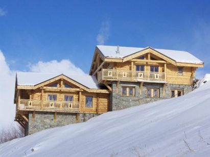 Ferienhaus Leslie Alpen mit Sauna und Whirlpool-1