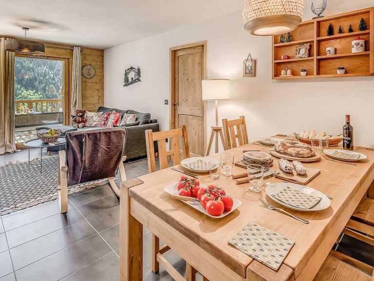 Ferienwohnung Résidence Les Nouveaux Alpages mit privatem Whirlpool