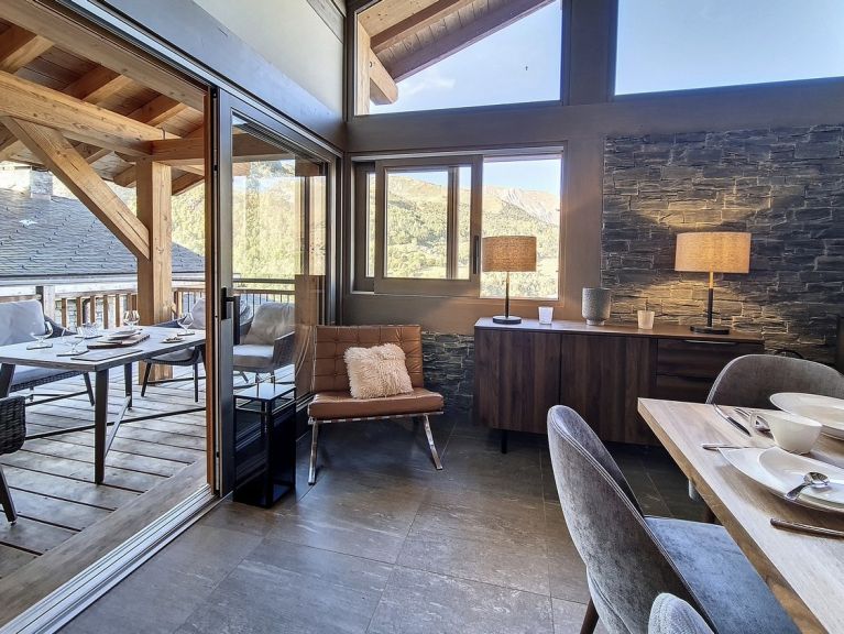 Ferienhaus Caseblanche Augustine mit Holzofen und Sauna
