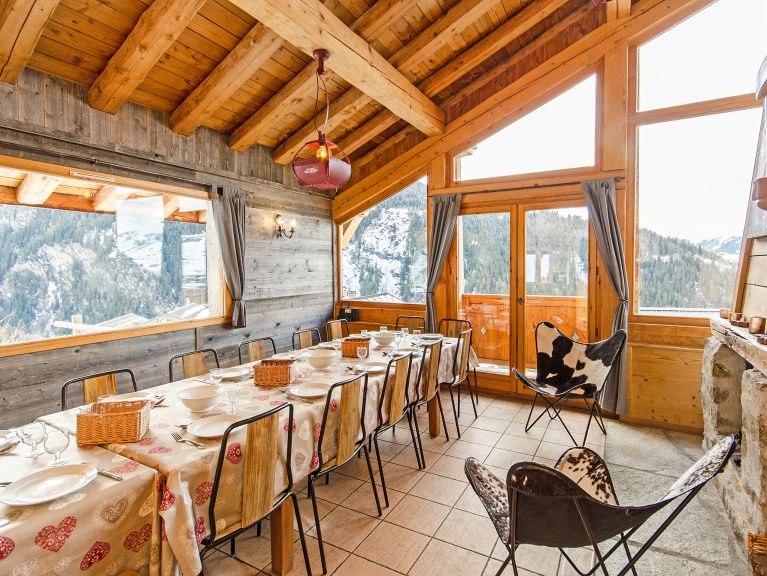 Ferienhaus Balcon du Paradis mit Außenwhirlpool und Sauna