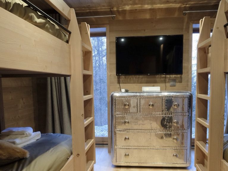 Ferienhaus De Vallandry Nowen mit Sauna und Außenwhirlpool