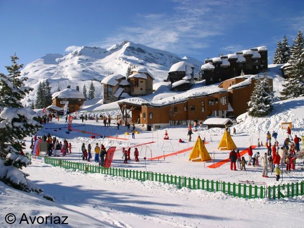 Skidorf Das schneesicherste Dorf von Les Portes du Soleil-1