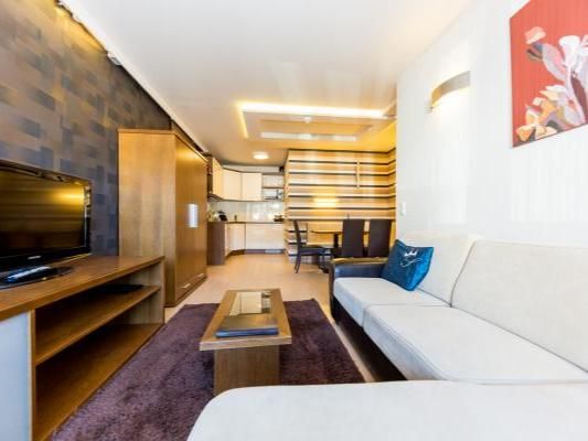 Ferienwohnung Sissipark Schönberg-Lachtal Doppelzimmer mit eigener Sauna